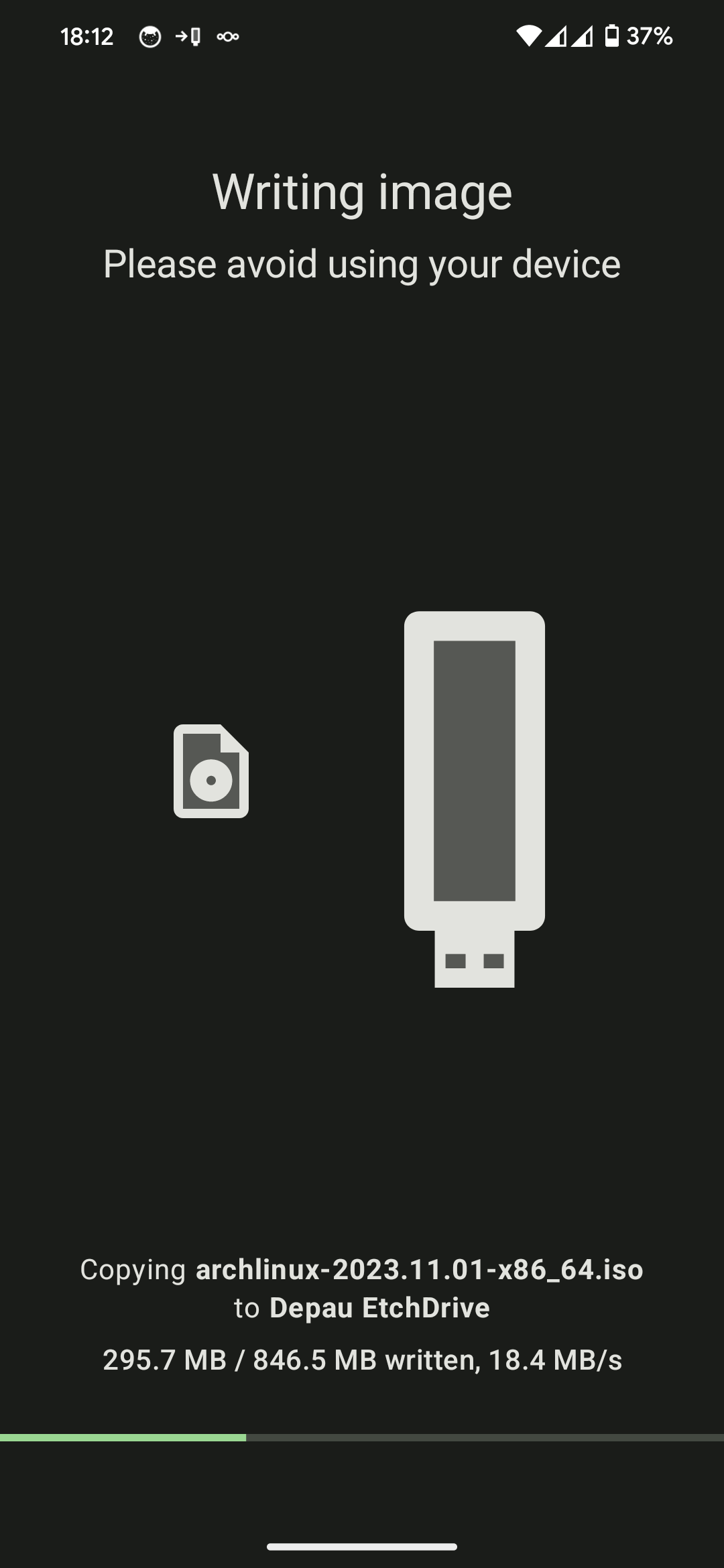 EtchDroid GitHub README 截图